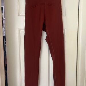 Lululemon Instill high rise legging in date brown